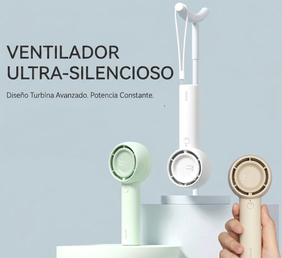 Ventilador Portátil Ultra-Silencioso