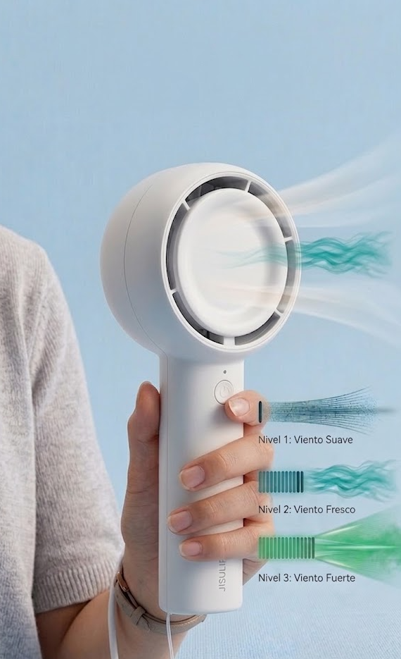 Ventilador Portátil Ultra-Silencioso